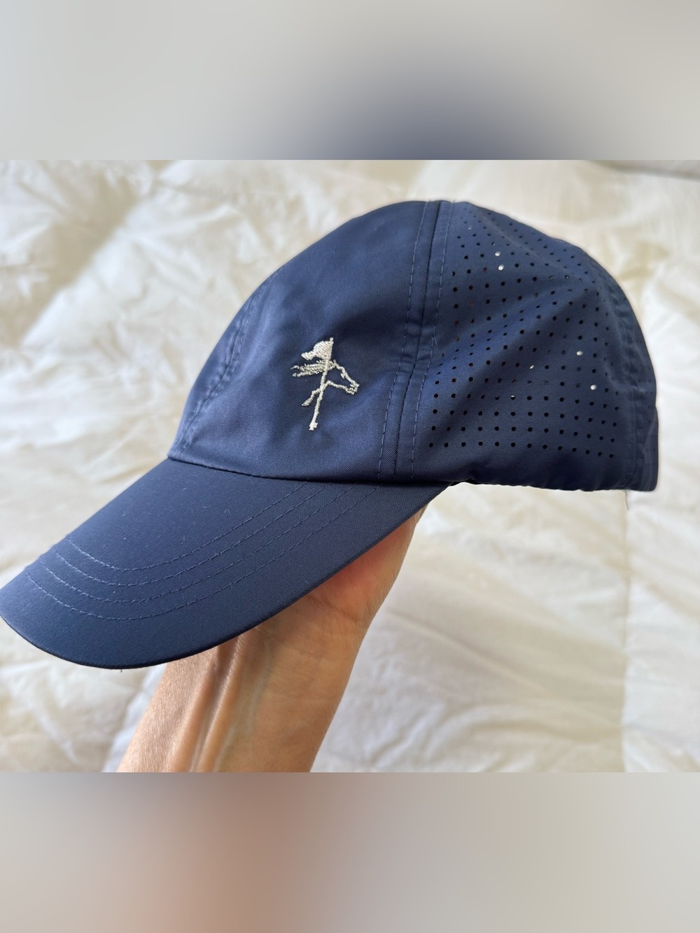 Vimhue Women's 57 | Blue Sun Goddess Style Ponytail Cap | Saratoga National Golf